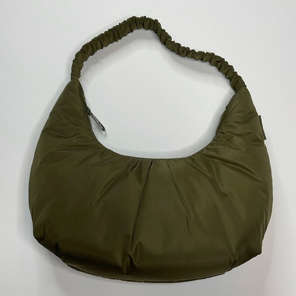 Dagne Dover Handbags - Dagne Dover Rider Puff Shoulder Bag Army Green